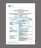 Certificate – CE Certification Ball Race